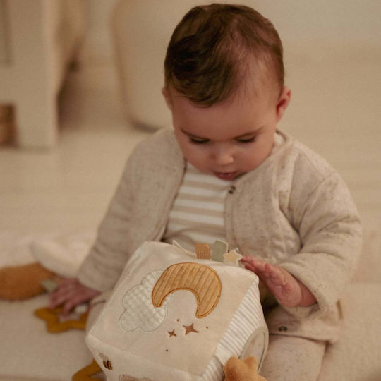 Little Dutch Κύβος Δραστηριοτήτων Newborn Naturals από Ύφασμα