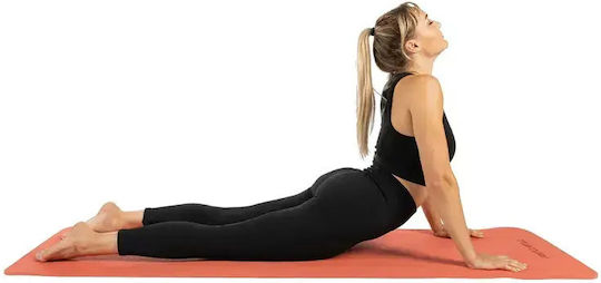 Tunturi Exercise Mat Pilates Blue with Carry Strap (183x61cm)