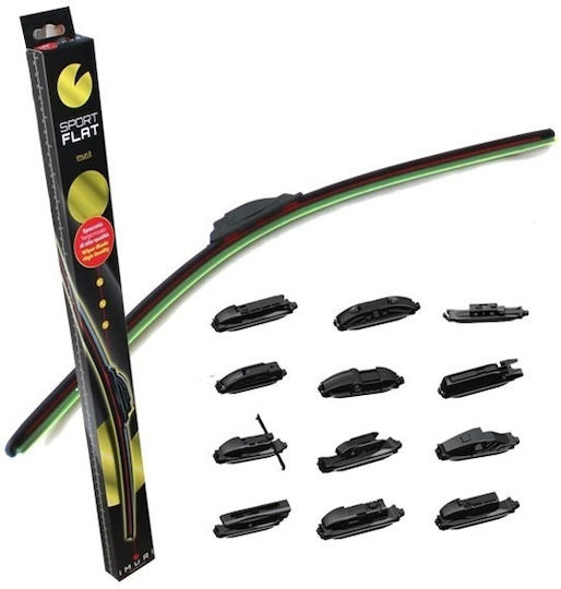 Imuri Front Car Wiper Set 500mm/350mm for Smart ForTwo
