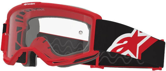 Alpinestars Goggles Vision Otg Klare Linse Über Brille Schaum Keine Tear Off