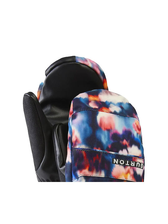 Burton Profile Snow Mittens Γυναικεία Γάντια Σκι & Snowboard Πολύχρωμα