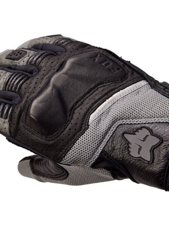 Fox Bomber Pro Air Καλοκαιρινά Ανδρικά Γάντια Μotocross Μαύρα
