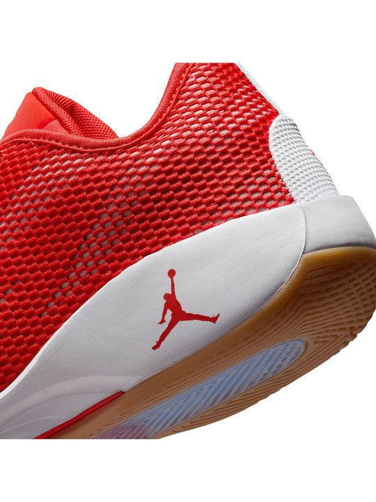 Luka 77 Low Basketball Shoes Chile Red / White / Gum Light Brown