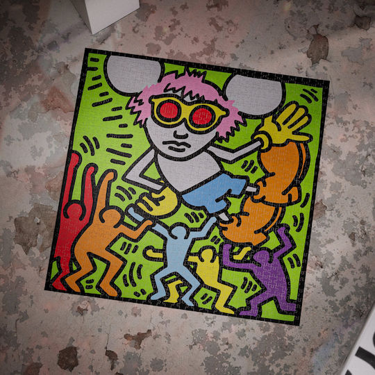 Keith Haring Andy Mouse Edition Keith Haring Andy Mouse Edition Puzzle 2D 1000 Piese
