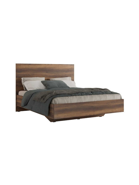Oryana Bett Übergröße Holz Nussbaum Für Matratze 160x200cm GP009-0263