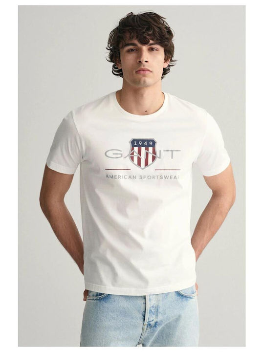 Archive Shield T-shirt Λευκό