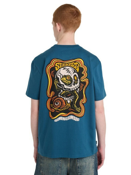 Element Timber T-shirt Blue
