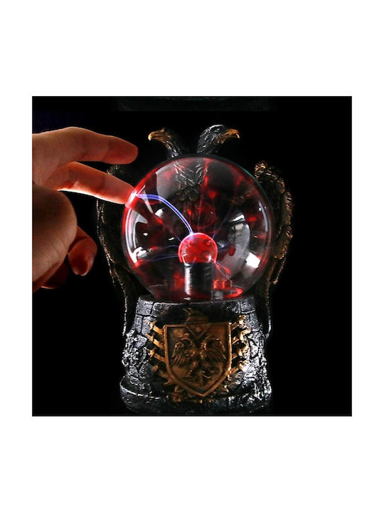 Διακοσμητικό Φωτιστικό Μπάλα Plasma Ball 20x15εκ.
