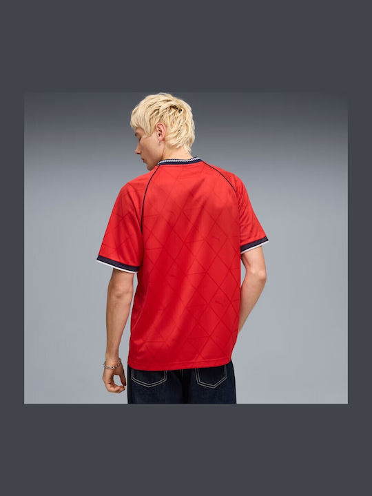 PUMA Jersey T-shirt Κόκκινο