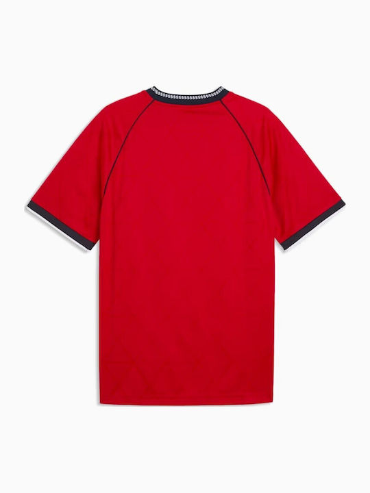 Sportliches Herrenblusen T-Shirt Rot