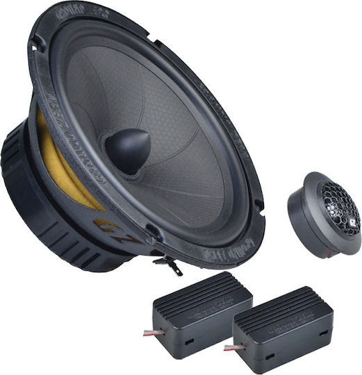 Ground Zero Σετ Ηχεία Αυτοκινήτου Διαιρούμενα 6.5" με 100W RMS (2 Δρόμων)