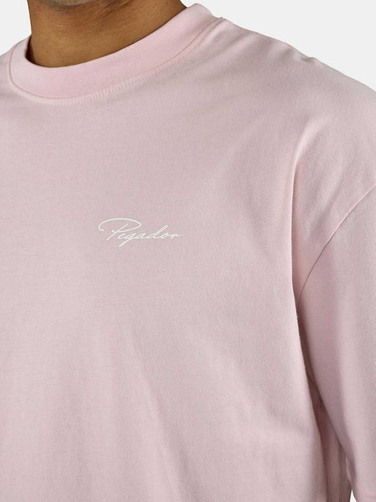 T-shirt Washed Powder Pink
