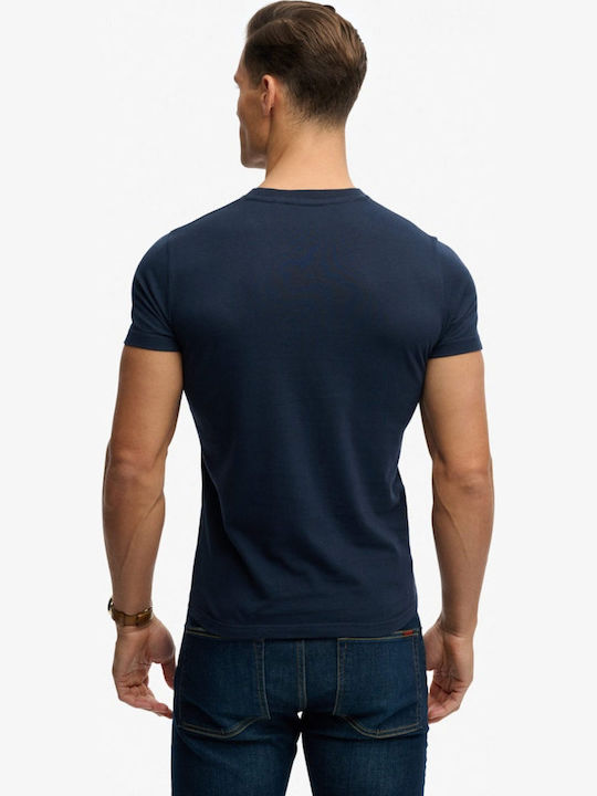 Superdry Athletic T-shirt Nautical Navy/Yellow