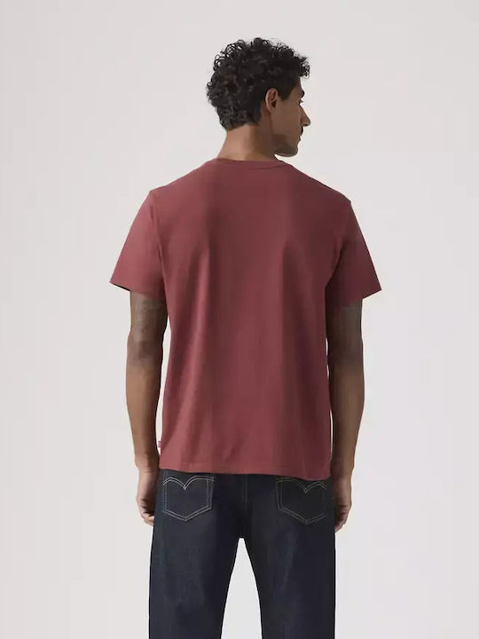 T-Shirt Burgundisch