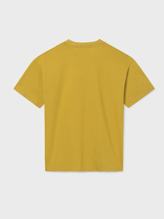 Kids Short-Sleeved Top Mustard Road