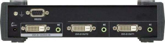 Aten KVM & Data Switch με DVI / Audio / RS-232