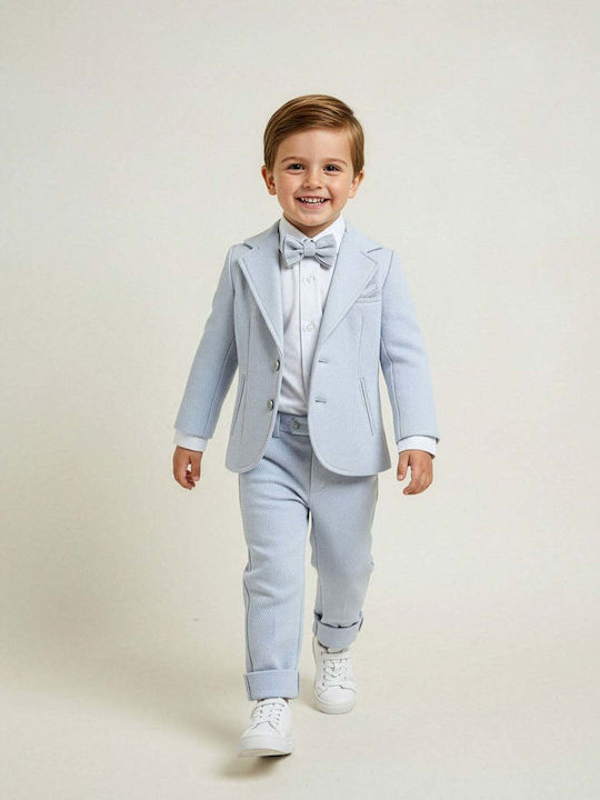 Kids Set with Pants and Coat Summer 7 Pieces Light Blue 100000AG1000426