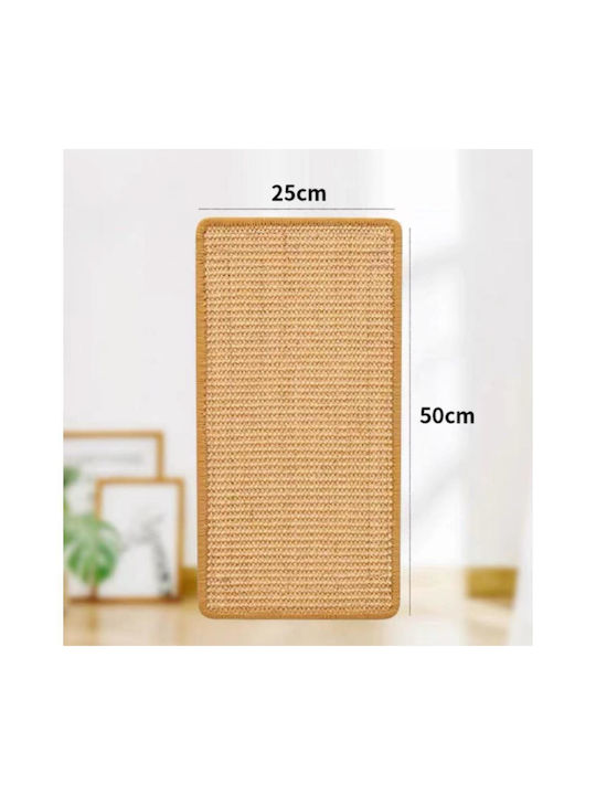 Animal Scratching Post Posts Brown 48x28cm With Recline