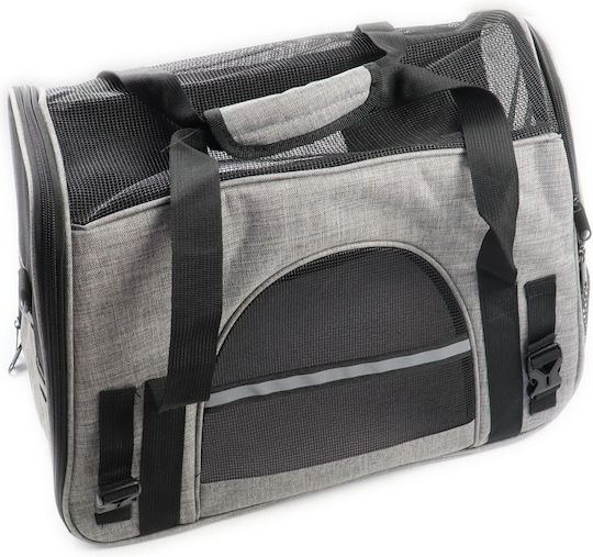 Animal Dog Carrying Gray Bag for 5kg Pets L43xW25xH33cm