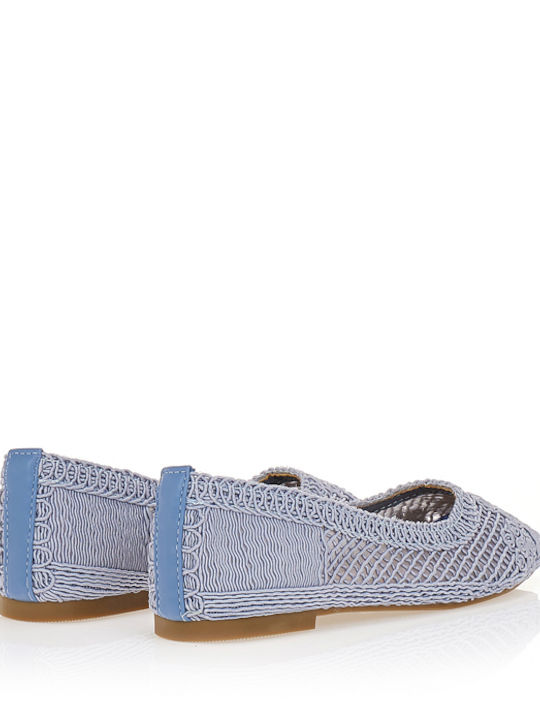 Women's Ballerina Shoes in Blue Color 551823blue