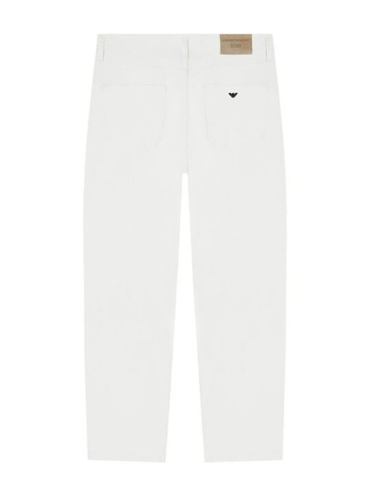 Men's White Jeans Pants