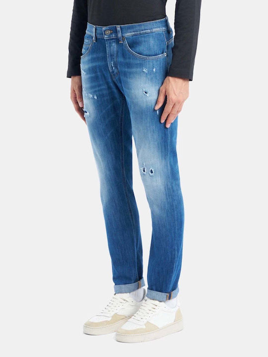 Ανδρικό Παντελόνι Τζιν με Skinny Εφαρμογή Blue