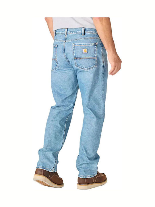 Carhartt Мъжки Джинсов Панталон със Свободна Straight Кройка Светлосин
