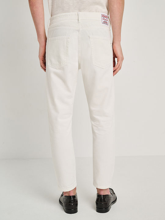 Men's Jeans Pants with Regular Fit Light Ecru 5-822.053.9.055.N0024