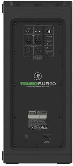 Mackie Thumpsub Go Active Battery Subwoofer 2 x 8” Bluetooth