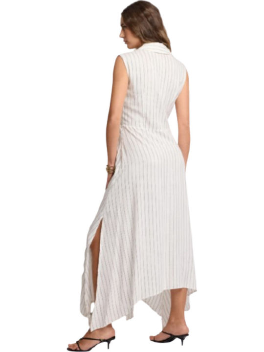 Summer Midi Sleeveless Dress Fant.panna/ne