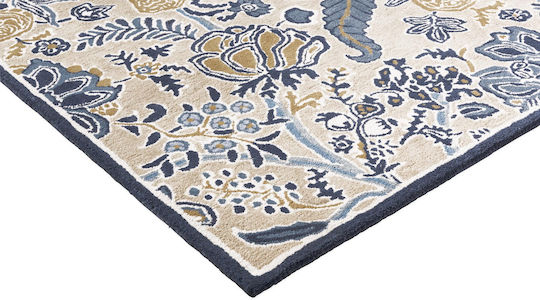 Sanderson Shalimar Covor Handmade Rectangular China Albastru 170x240cm