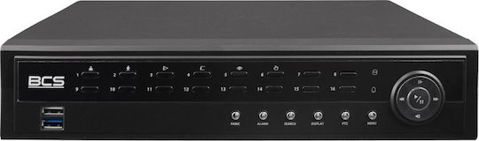 BCS BCS-U-NVR1602-A-4K-8P Înregistrator NVR 16 Canale