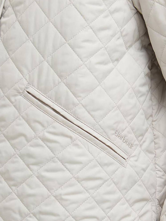 Long Women's Jacket for Winter Beige