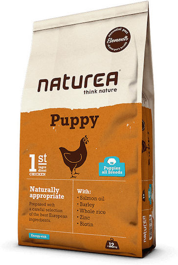 Naturea Elements Puppy 12kg Ξηρά Τροφή χωρίς Γλουτένη για Κουτάβια με Κοτόπουλο