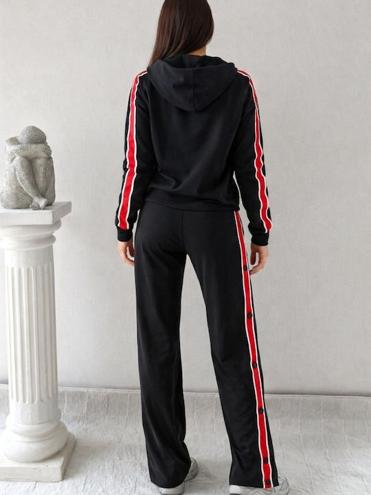 Black Tracksuit Set