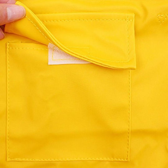 Animal Yellow Waterproof Dog Coat with 45cm Back Length