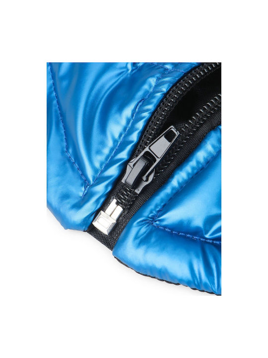 Animal Blue Waterproof Dog Coat with 30cm Back Length