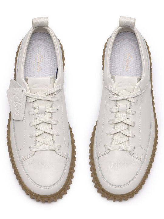 Torhill Lace Leather Men's Moccasins in White Colour