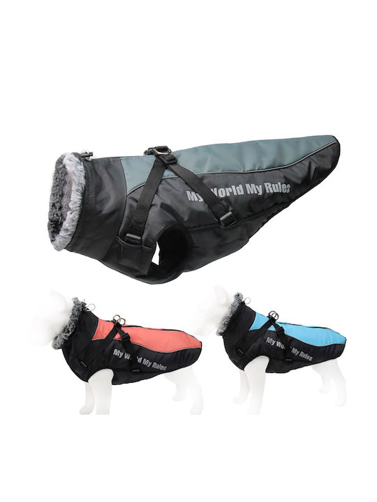 Animal Haine pentru câini Albastru cu Lungimea Spateului 52 cm