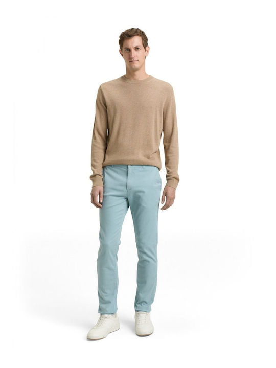 Pantaloni Chino Slim Fit Albastru Deschis