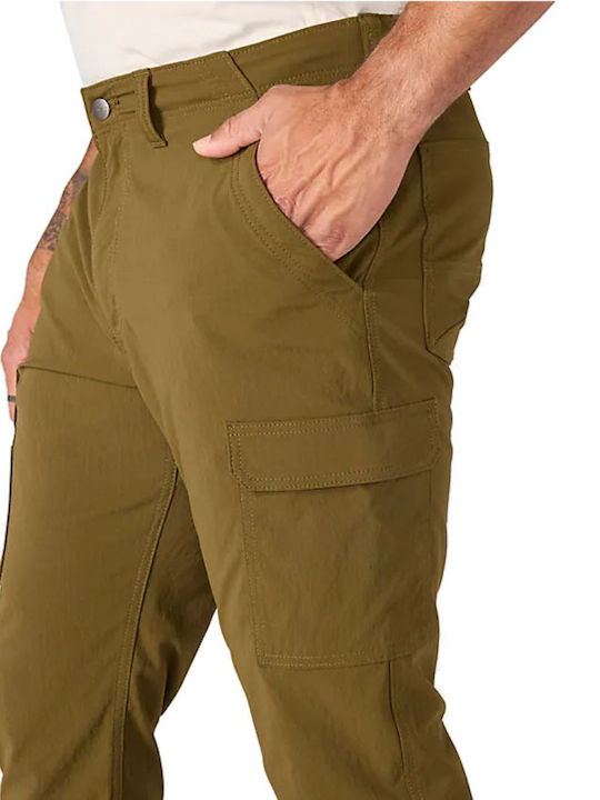 Herrenhose Fracht Elastisch Entspannt Passform Braun