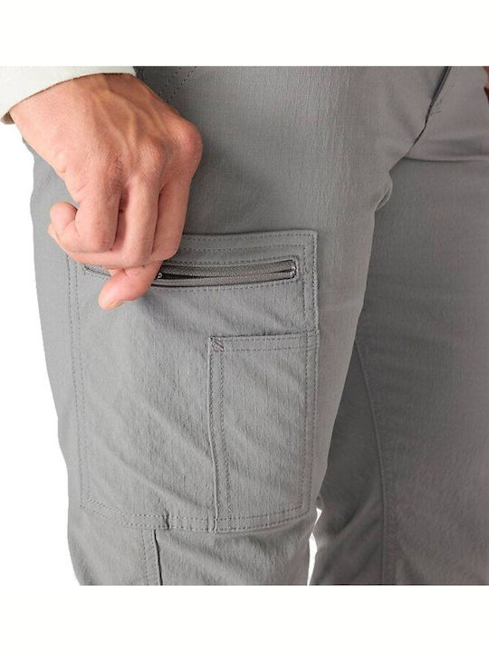 Cargo Trousers Elastic in Relaxed Fit Light Gray