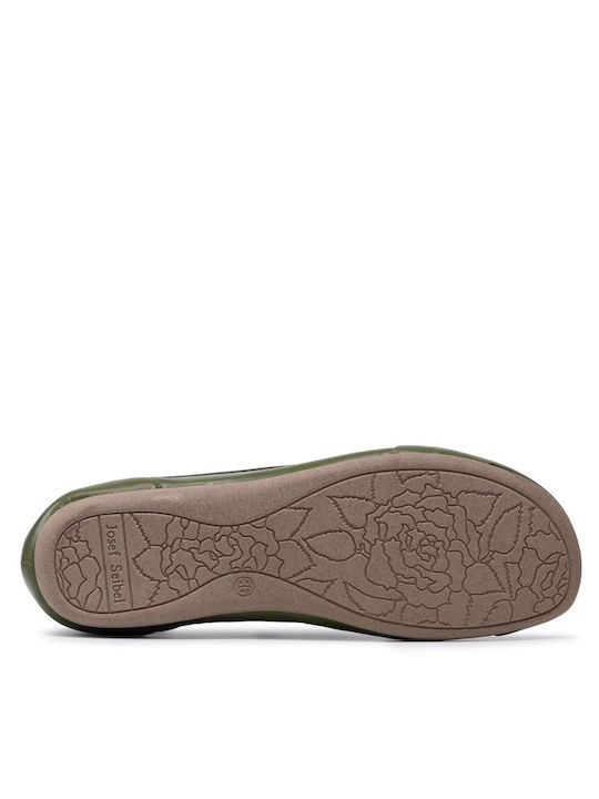 Women's Oxfords In Green Colour