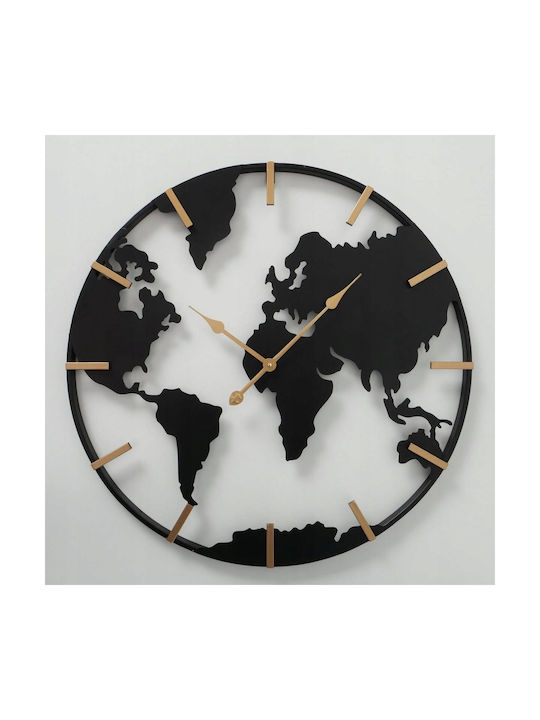 Boltze Metallische Wanduhr Gold