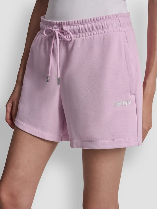 Pantaloni Scurți Pentru Femei Cu Talie Înaltă Roz