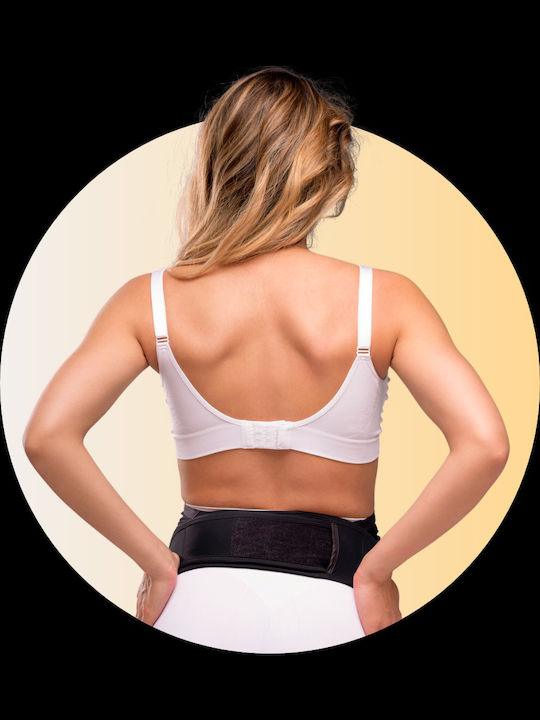 Carriwell Adjustable Belly Support Belt Velcro Black