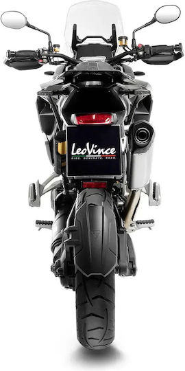 Leovince Крайна Тръба На Изпускателната Система Lv-14 Tri-oval Conical 15628t