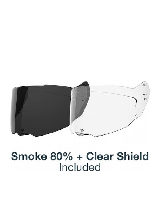 Nexx Y.100R Fade Negru / Roșu Casca Moto Față Întreagă DOT / ECE 22.06 1575gr cu Pinlock (Membrană Antiaburire) și Sunvisor NEXX-01YR101474146