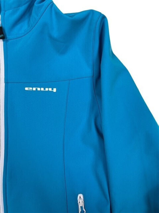 Envy YL0301ENBLU Γυναικείο Μπουφάν Soft Shell για Σκι & Snowboard Μπλε