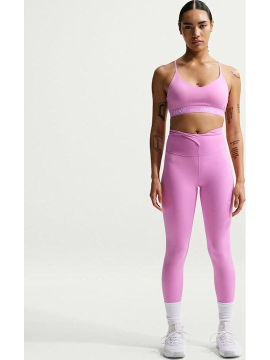 Dri-Fit Indy Damen Sport-BH Rosa mit Futter & Leichter Polsterung